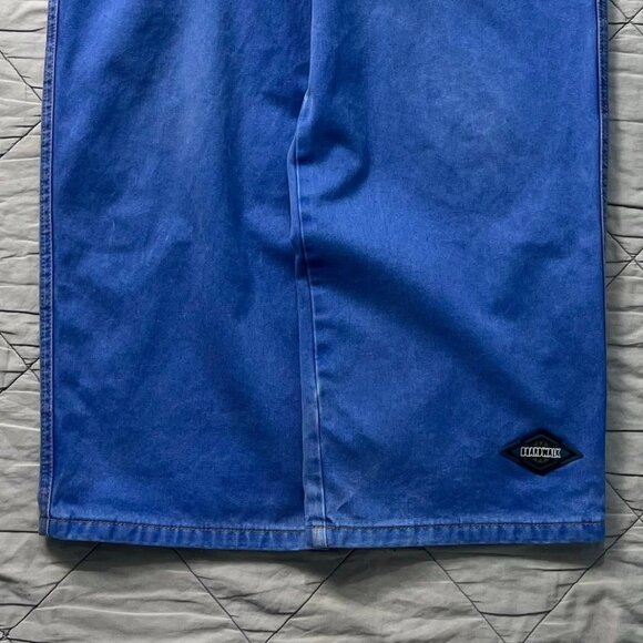 Blue Wide-Leg Denim Jeans – Size 32 - Picture 3 of 4